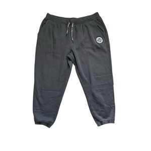 Savage X Fenty Men’s Joggers 2X Black Fleece Sweatpants Rihanna Logo